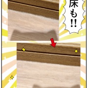 トイレのザラザラ…これで直りました！！