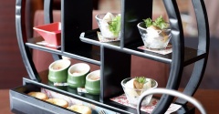 飲茶アフタヌーンティーへ。横浜グランドインターコンチネンタルホテル