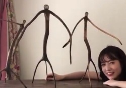 【衝撃】斉藤優里、謎のスレンダーマンと４ショットを撮影・・・