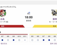 【虎実況】[8月12日] 阪神 vs 広島（マツダ）18:00～