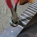 Washburn N4 レプリカ フレット打替～ほぼ完成