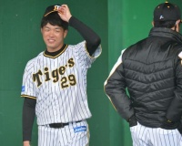 【阪神】左肘手術の高橋が復活へ一歩　今年初めて捕手を座らせて投球練習