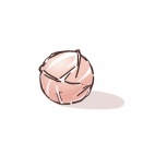 【1コマ日記】バスボールにまとわりつくフィルム取れないんですけど