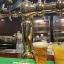 野球を見ながら、ビールを飲む！