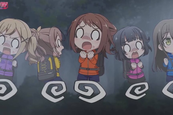 山で遭難するポピパ 山に籠ったクマさんと遭遇して Bang Dream ガルパ ピコ ふぃーばー 第2話感想まとめ おまかせやがれっ