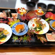 スイスで出会った友人と再会♪ 京都で懐石料理