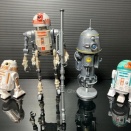 3.75インチ ドロイドファクトリー マンダロリアン 4体セット 米ディズニー・パーク限定 軽めにレビュー