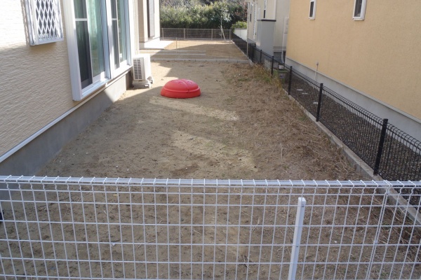 千葉のカリスマ庭師 季美の森 ｏ 様邸 お庭の整地