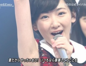 乃木坂・生駒ちゃんのジョリ腋が不潔すぎて放送事故ｗｗｗｗｗ