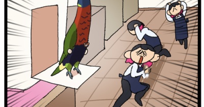 【写真ある】無限に伸びるぞ！鳥の首