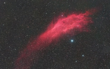 『沈みゆくカリフォルニア星雲（NGC1499） ☆彡』の画像