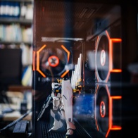 PC内にνガンダム