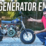 『スクラップを部品に使ってツインシリンダー4速ミニバイクを作ってみた』の画像