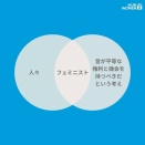 【伝説のベン図Ｒ】ほとんどのフェミニストは悪魔であり／または非人間的な存在であることを示す自滅図を再び投稿する国連女性機関