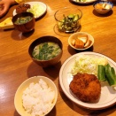 メンチカツと竜田揚げ