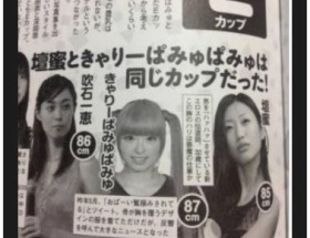 きゃりーぱみゅぱみゅ、壇蜜と同じEカップである事を告白