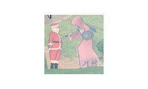 サンタに暴行する…