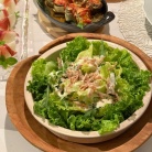 本場イタリア風のカルボナーラと豚ナス巻きグリルとかの夜ごはん