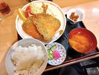寿司処　清元　〜　プレミアムあじフライ定食