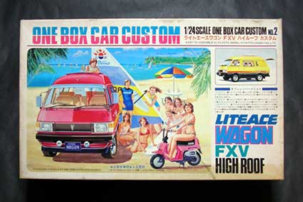 日東1/24トヨタライトエースワゴンFXVハイルーフカスタム 9000円