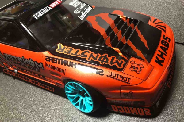 ■専用■　激安 YD-2　フルセット ド派手　痛車 ボディ　 ラジコン 　RWD ラジコン 痛車 ボディ すーぱーそに子 その2 180SX : 痛車RC