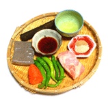 『220.伏見とうがらしと鶏肉の蒟蒻と牛蒡と人参入りクタクタ煮』の画像
