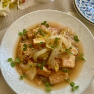 体の芯から温まる群馬県産邑美人白菜の明太子あんかけ【PR】