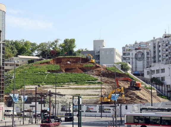 地上24階「(仮称)溝の口南口計画」の建設状況！溝の口駅前の末長組によるタワーマンション（2026.4.18）