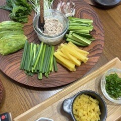 手巻き寿司。