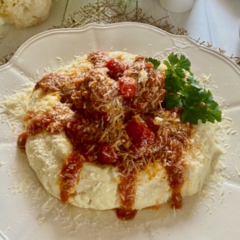 おうちレストラン！山形牛100%のハンバーグでポルペッテ・アル・スーゴ【PR】