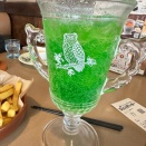 びっくりドンキーのびっくりメロンソーダ