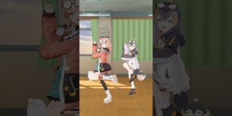 【にじさんじ】りかしぃ、博衣こよりオリジナル曲「爆ラブ＋ケミストリー」をペトラ姉と踊ってみた