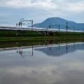 伊吹山で水鏡