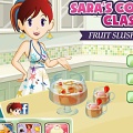 サラの料理教室：フルーツスラッシュパンチ　Fruit Slush Punch: Sara's Cooking Class