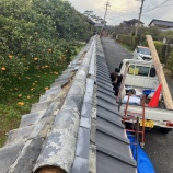 『美観地区土塀棟巻き替え工事』の画像