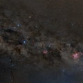 南米ブラジルからの星空