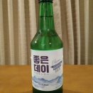 韓国焼酎チョウンデーを飲みながら韓国の激辛唐辛子とポンテギを食べる！