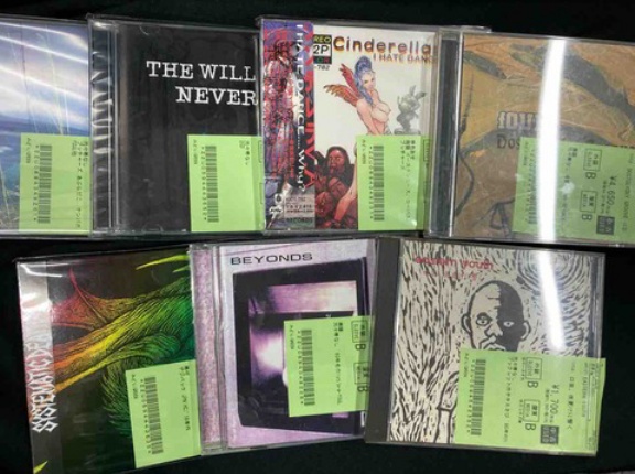 国内PUNK/HC多めで中古CD入荷！