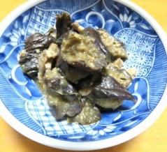 なす味噌炒め