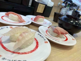 今週の金曜日まで平日ランチ食べ放題がお得だよ　かっぱ寿司 柏店