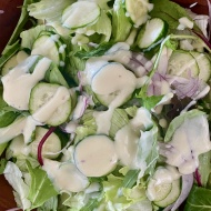 豆乳の力でなんでもおいしくしちゃうクリーミードレッシング豆パチャージ朝サラダ【PR】