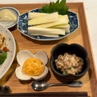 ひとりごはん　サクッと和風パスタの夜ごはん