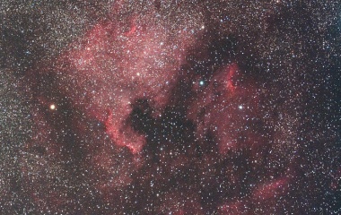 『北アメリカ星雲とペリカン星雲』の画像