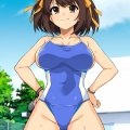競泳水着ハルヒさん