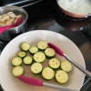 美味しいお米を炊いて朝ごはん。海苔巻き作っておにぎり作って🍙