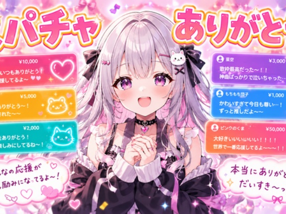 【衝撃】大人気VTuber、聖人すぎる「なんでスパチャ付けないのって言われるけど…」