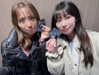 古川愛李🛸と岩永亞美(いわながつぐみ)、みつ吉フェス🎵を観覧した模様