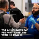 Real ID 持っていなかったら45ドルのお支払い⁉️