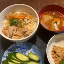 もうダメかと諦めかけましたが＆生姜焼きどんぶり