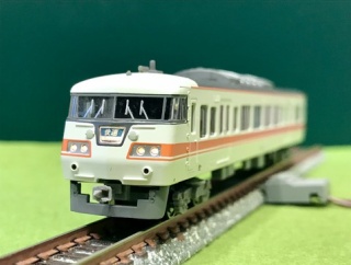 マイクロエース「117系・東海色」に、ヘッドマークシールを貼ってみました。